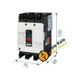 کلید اتوماتیک،کمپکت 40 آمپر،غیرقابل تنظیم حرارتی-مغناطیسی HYUNDAI HGM 16KA