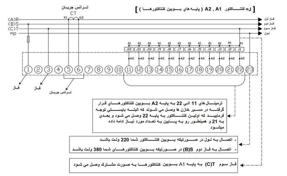 رگولاتور بانک خازنی، پارس فانال مدل-PFRG-12 رگولاتور بانک خازنی، پارس فانال مدل-PFRG-12