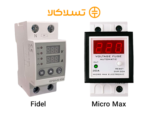 محافظ برق مرکزی Fidel و Micro Max