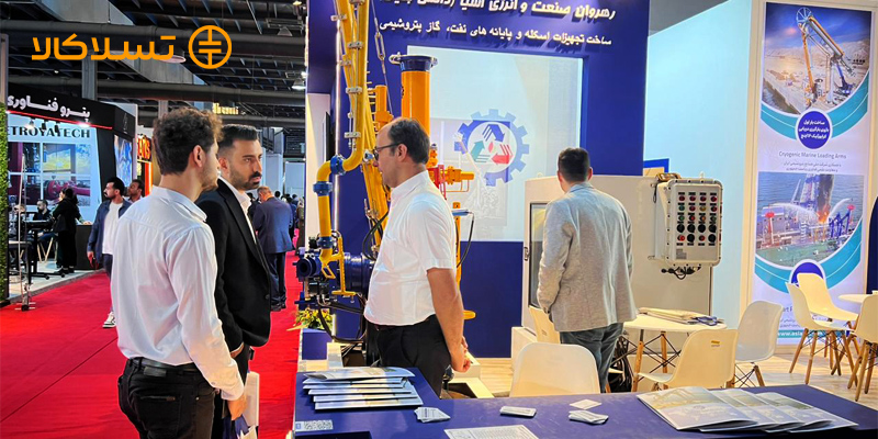حضور تیم تسلا کالا در نمایشگاه Iran Oil Show