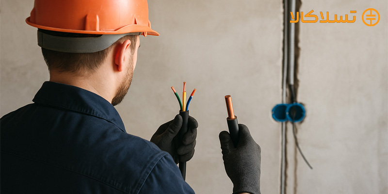 تفاوت کابل افشان و مفتولی در سیمکشی ساختمان