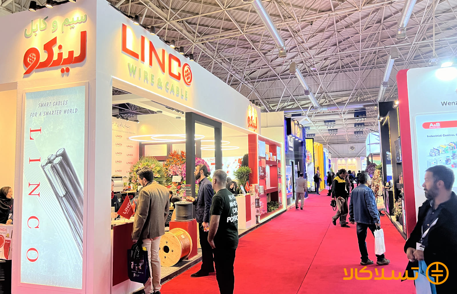 غرفه لینکو در نمایشگاه برق 1404
