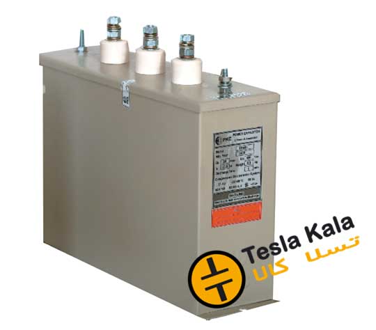 باكس خازن سه فاز فشارضعیف PKC, 400V, 25KVAR