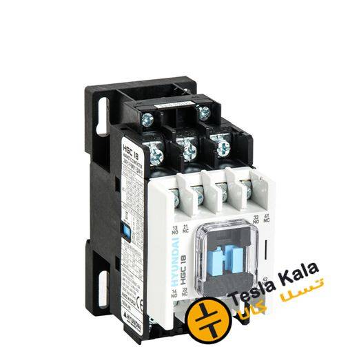کنتاکتور قدرت، 9 آمپر، 4کیلووات، بوبین 220VAC ، برند هیوندای مدل HGCB کنتاکتور قدرت، 9 آمپر، 4کیلووات، بوبین 220VAC ، برند هیوندای مدل HGCB