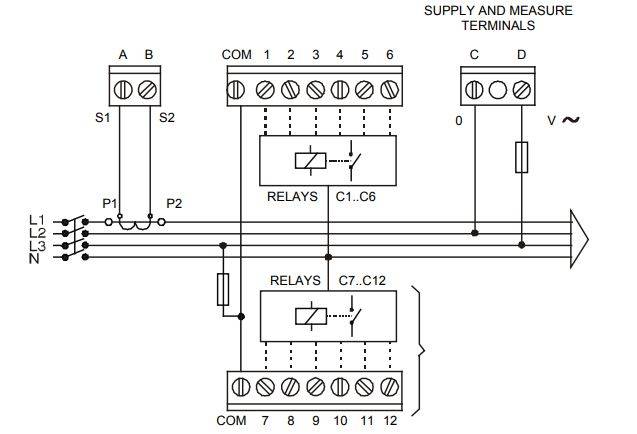 رگولاتور بانک خازنی سیرکوتور CIRCUTOR مدل COMPUTER MAX 06 2 - رگولاتور بانک خازنی سیرکوتور CIRCUTOR مدل COMPUTER MAX 06