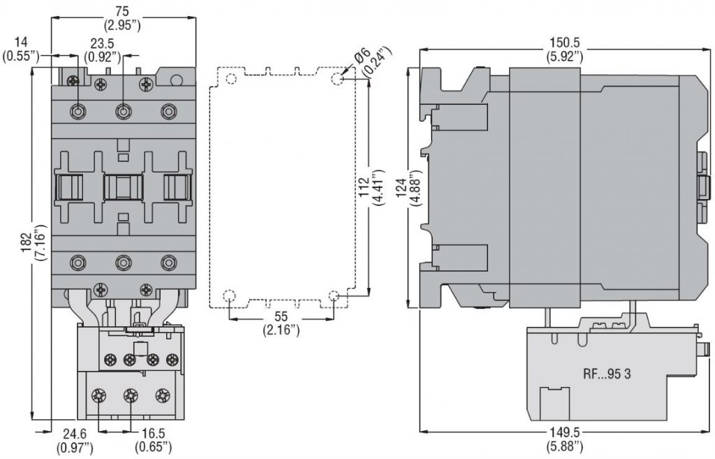 کنتاکتور قدرت، 65 آمپر، 30 کیلووات، بوبین 110VDC، برند لواتو ایتالیا LOVATO - BF65 BF110 DC 100x100 - کنتاکتور قدرت، 65 آمپر، 30 کیلووات، بوبین 110VDC، برند لواتو ایتالیا LOVATO - BF65
