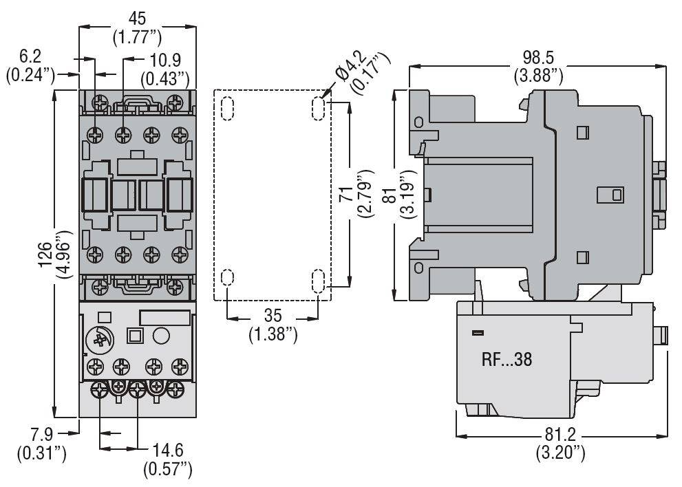 کنتاکتور قدرت، 25 آمپر، 11 کیلووات، بوبین 110VDC، برند لواتو ایتالیا LOVATO - BF25 BF25 DC 1 100x100 - کنتاکتور قدرت، 25 آمپر، 11 کیلووات، بوبین 110VDC، برند لواتو ایتالیا LOVATO - BF25