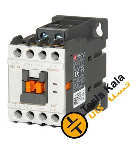 کنتاکتور قدرت، 6 آمپر، 3 کیلووات، بوبین VAC 220، برند LS مدل MC-6a کنتاکتور قدرت، 6 آمپر، 3 کیلووات، بوبین VAC 220، برند LS مدل MC-6a