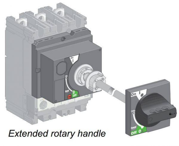 کلید اتوماتیک، اشنایدر 100 آمپر، قابل تنظیم حرارتی- ثابت مغناطیسی سری NSX100B