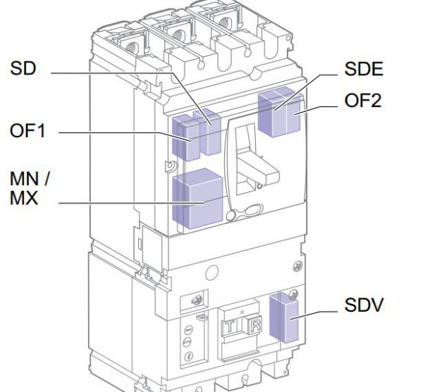 کلید اتوماتیک، اشنایدر 32 آمپر، قابل تنظیم حرارتی- ثابت مغناطیسی سری NSX