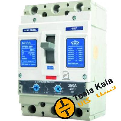 کلید اتوماتیک، پارس فانال 125 آمپر، قابل تنظیم حرارتی-مغناطیسیAdj-PF3N-250 کلید اتوماتیک، پارس فانال 125 آمپر، قابل تنظیم حرارتی-مغناطیسیAdj-PF3N-250