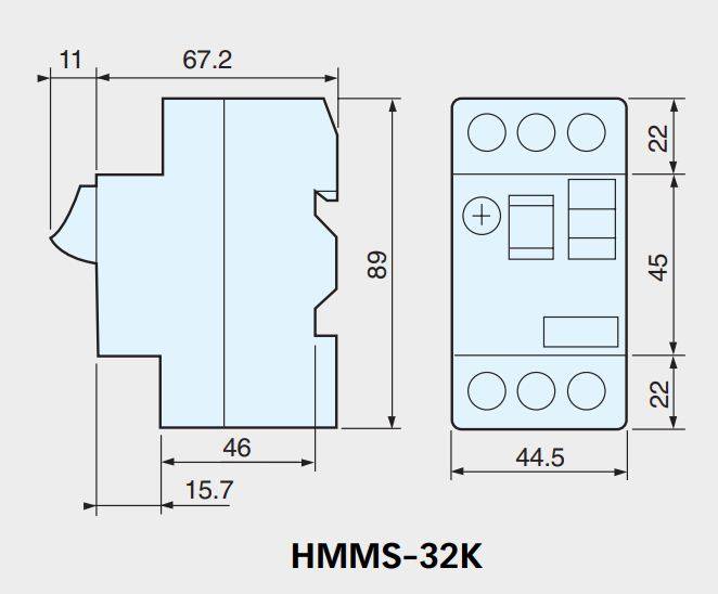قیمت کلید حرارتی (محافظ موتور) MPCB برند HYUNDAI مدل HMMS-32K 9:14 ...