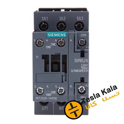 کنتاکتور قدرت، 18 آمپر، 7.5 کیلووات، بوبین 230VAC ،مدل SIEMENS 3RT2025-1AP00 کنتاکتور قدرت، 18 آمپر، 7.5 کیلووات، بوبین 230VAC ،مدل SIEMENS 3RT2025-1AP00