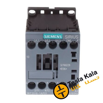 کنتاکتور قدرت، 7 آمپر، 3 کیلووات، بوبین 230VAC ،مدل SIEMENS 3RT2015-1AP01 کنتاکتور قدرت، 7 آمپر، 3 کیلووات، بوبین 230VAC ،مدل SIEMENS 3RT2015-1AP01