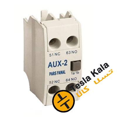کنتاکت کمکی قابل نصب روی کنتاکتور پارس فانال مدل 1NO1NC AUX کنتاکت کمکی قابل نصب روی کنتاکتور پارس فانال مدل 1NO1NC AUX